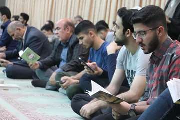 مراسم معنوی احیا شب نوزدهم ماه مبارک رمضان در مسجد بقیه الله دانشگاه برگزار شد